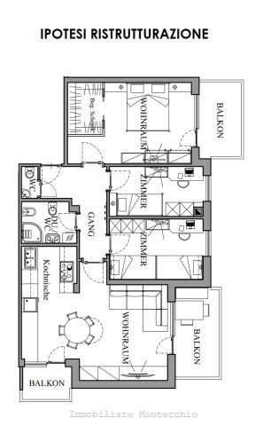 appartamento in vendita - bolzano